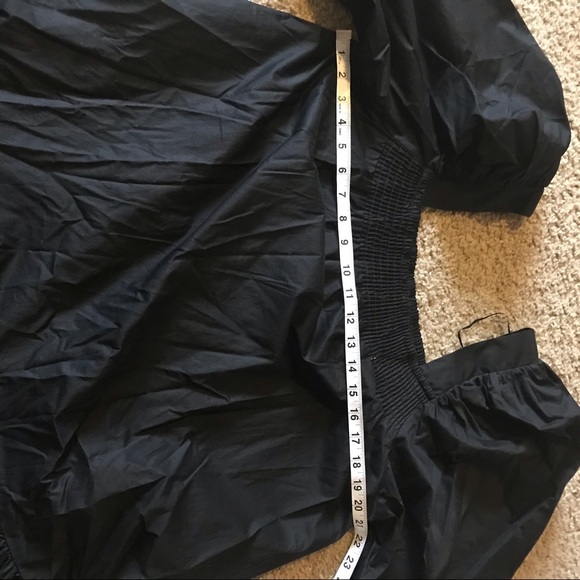 H&M | Puff Sleeve Black Mini Dress NWT - Picture 14 of 14